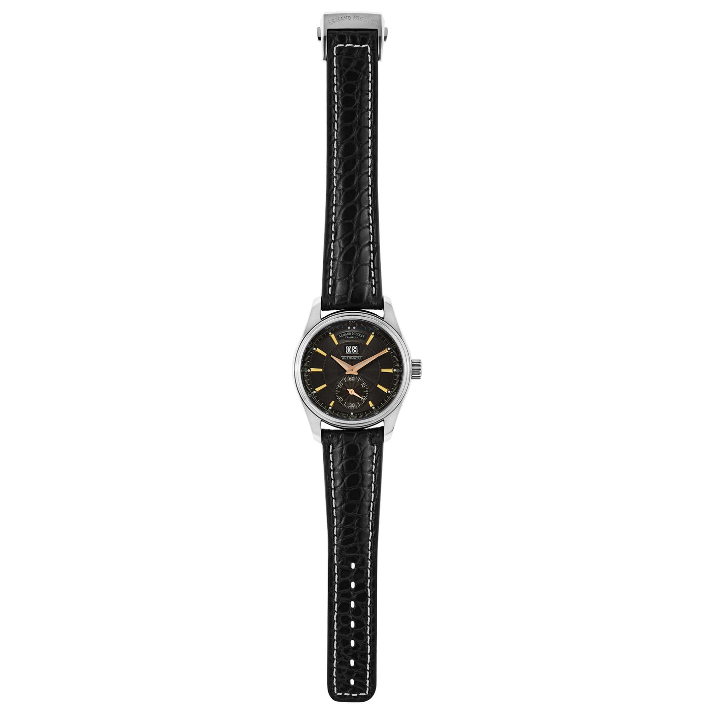 Armand Nicolet M02 Men's Automatic Watch 9646A-NS-P974NR2 - Image #8