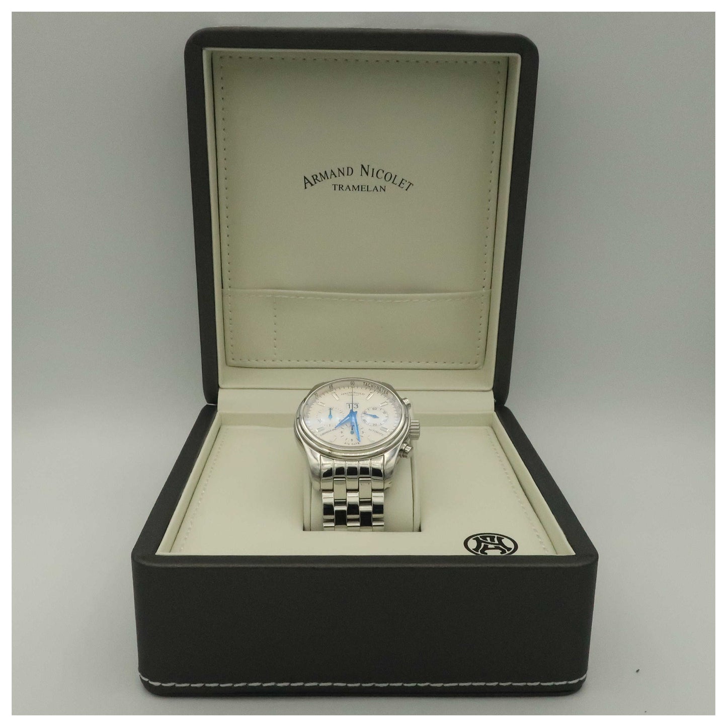 Armand Nicolet M02 Men's Automatic Watch 9648A-AG-M9140-PO - Image #6