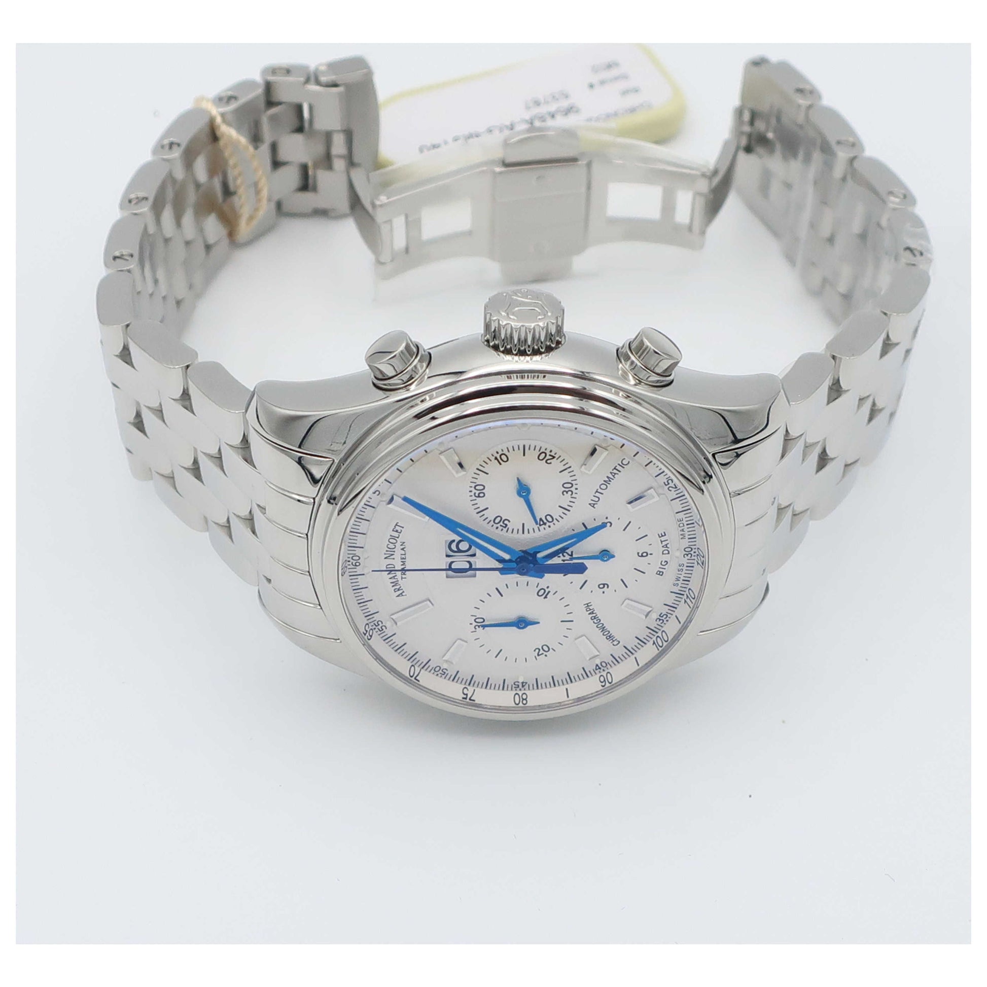Armand Nicolet M02 Men's Automatic Watch 9648A-AG-M9140-SD - Image #8