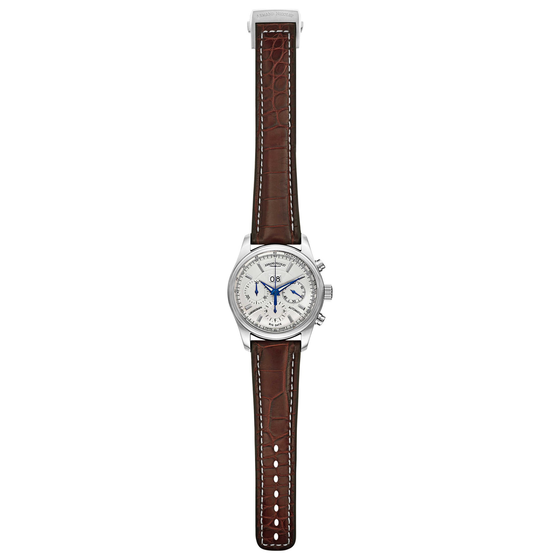 Armand Nicolet M02 Men's Automatic Watch 9648A2-AG-P974MR2 - Image #8