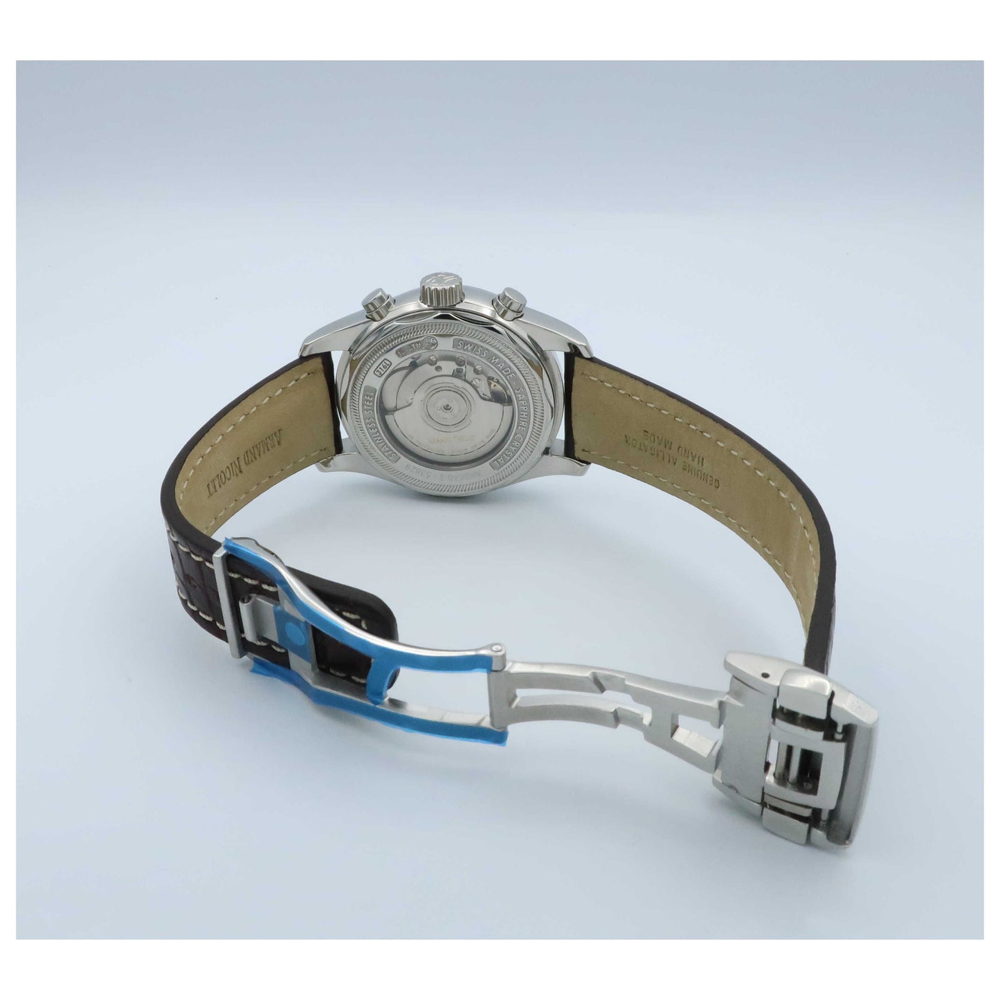 Armand Nicolet M02 Men's Automatic Watch 9648A2-AGP974MR2-SDV - Image #7