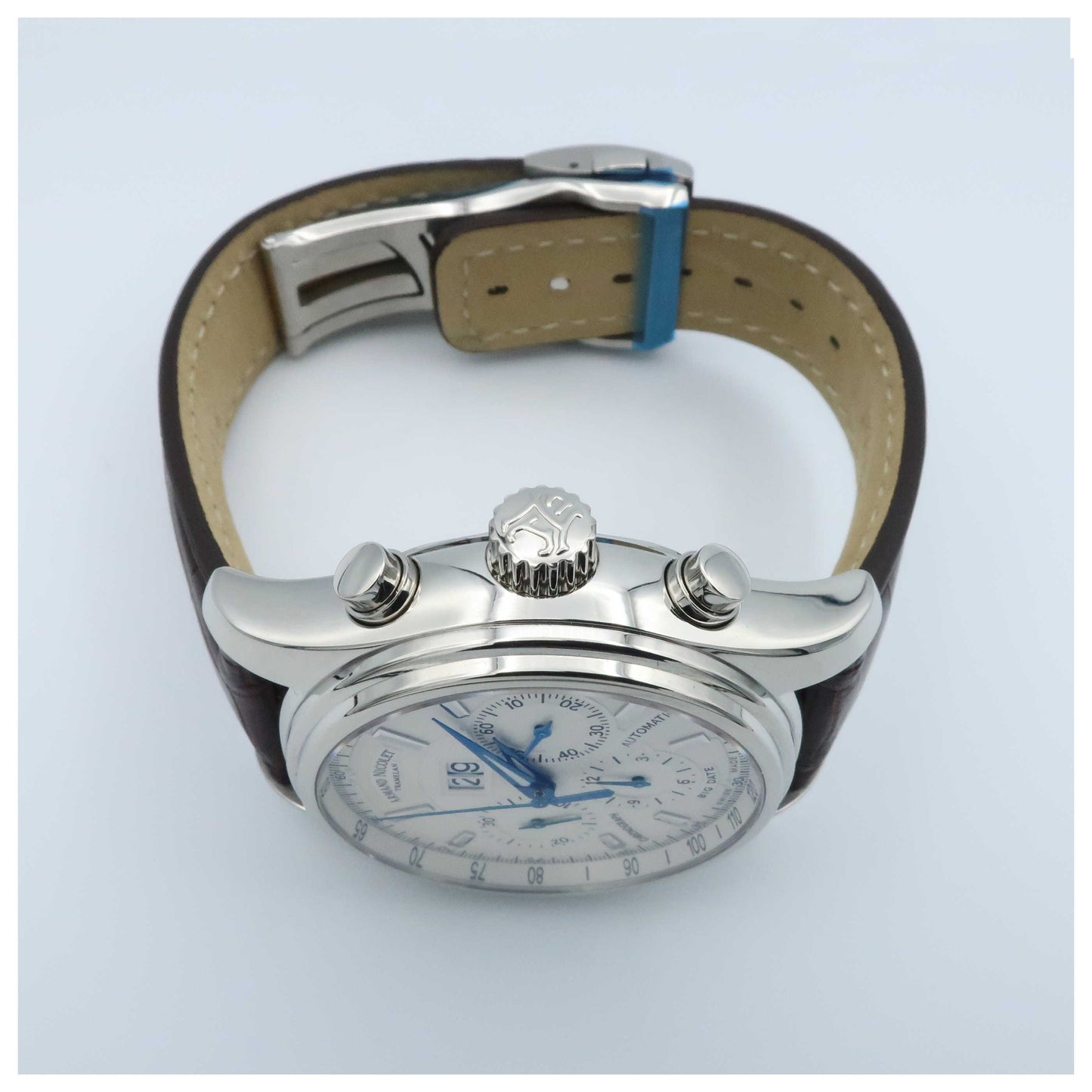 Armand Nicolet M02 Men's Automatic Watch 9648A2-AGP974MR2-SDV - Image #8