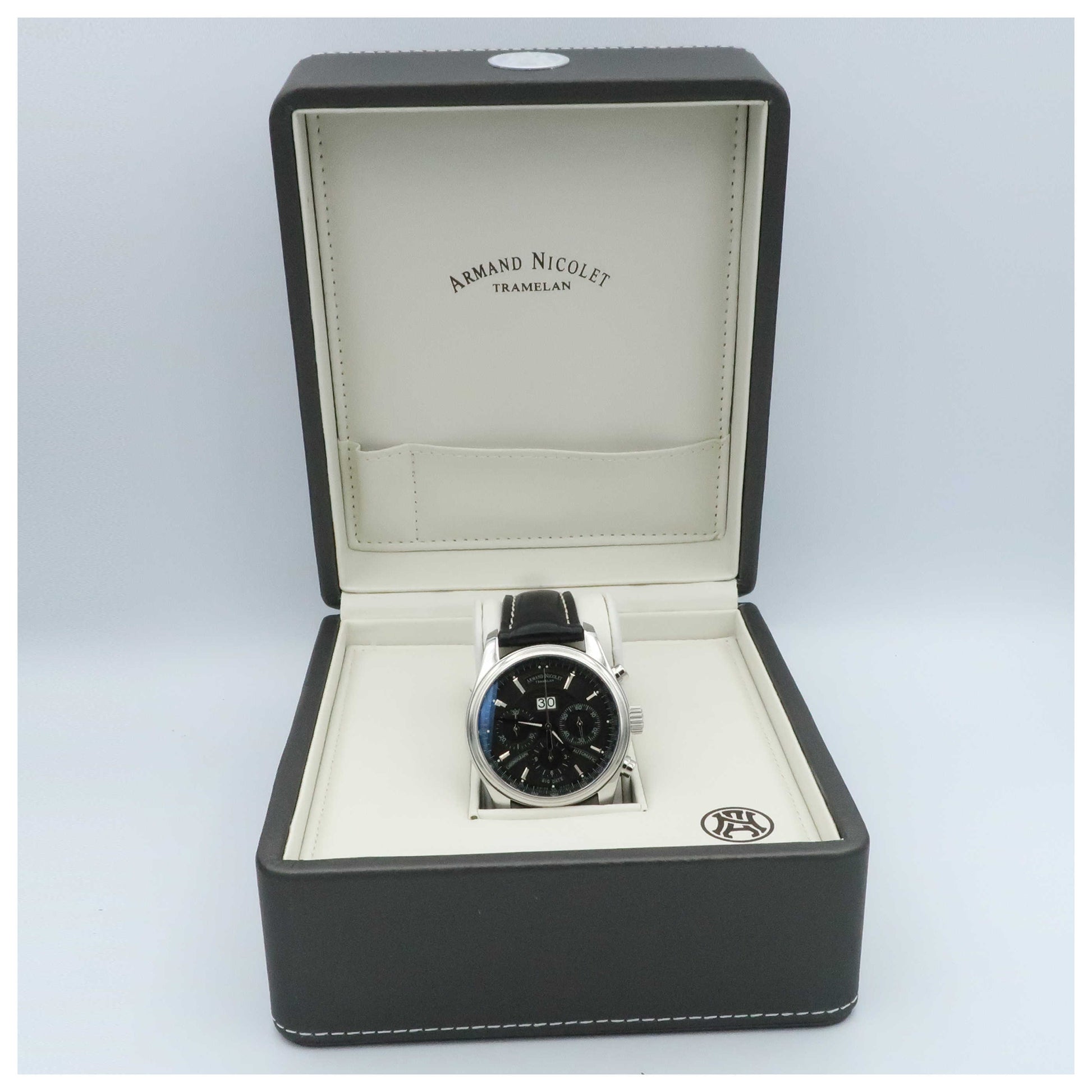 Armand Nicolet M02 Men's Automatic Watch 9648A2-NRP974NR2-SDV - Image #6