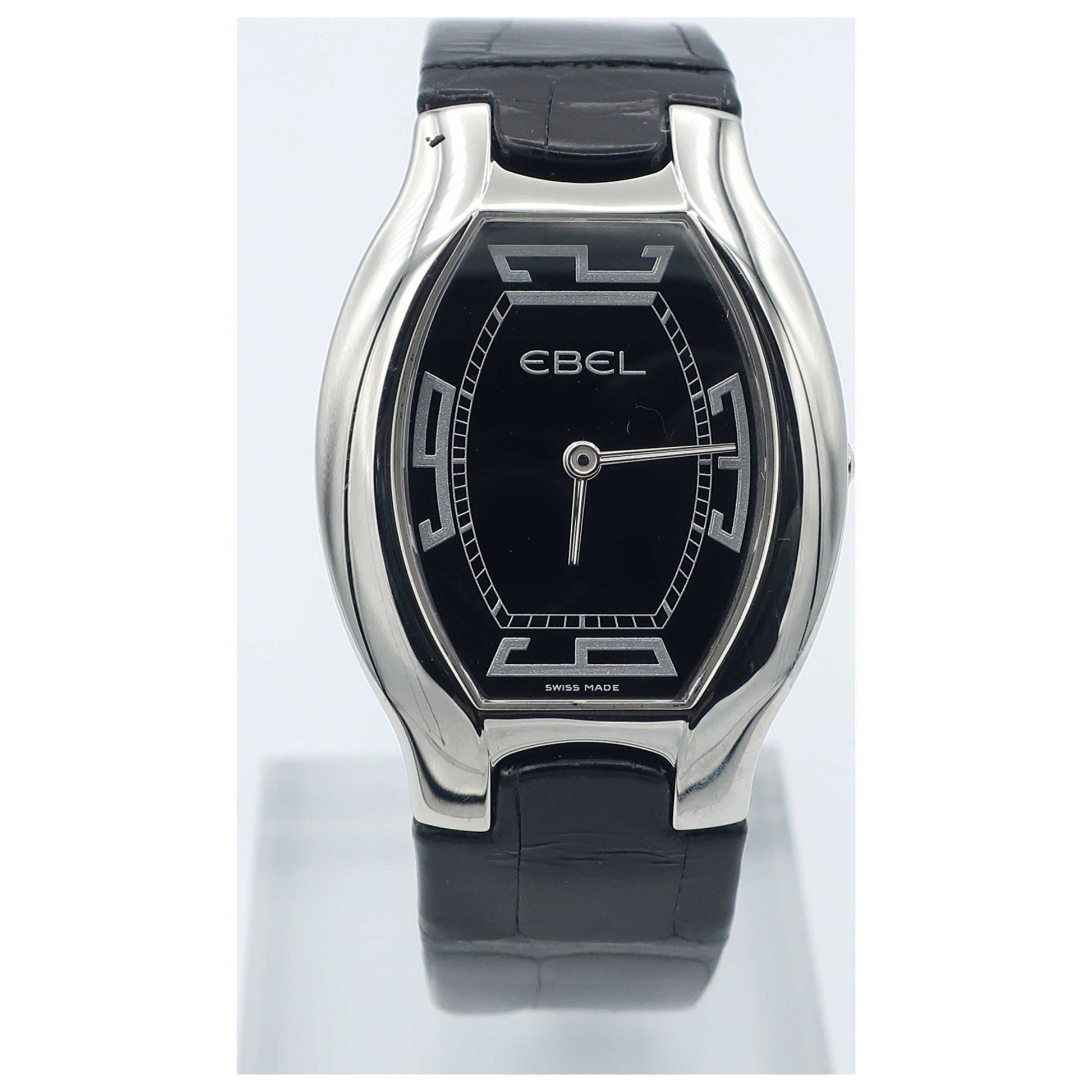 Front view of Ebel Beluga Tonneau Women's Swiss Quartz (Battery-Powered) Watch 9656G31-5135206-SD