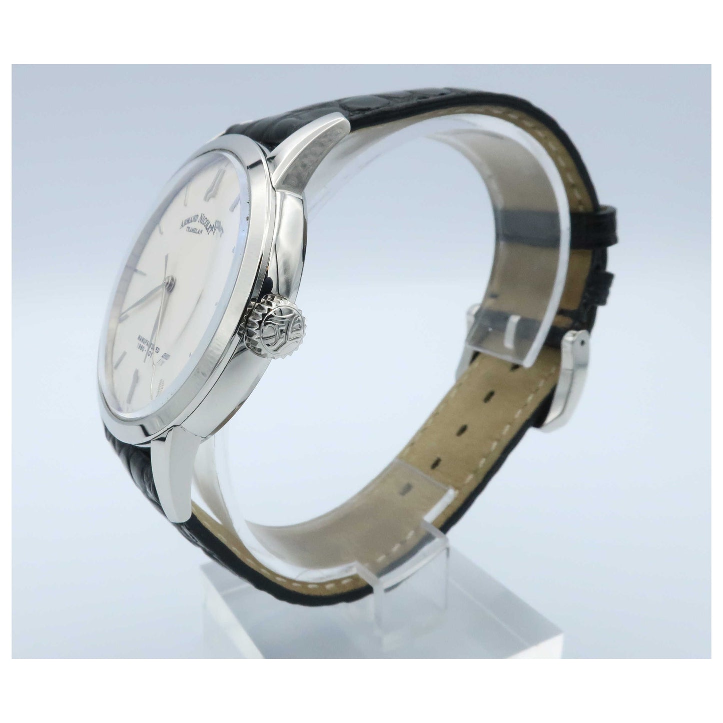 Armand Nicolet L10 Men's Manual-Wind Watch 9670A-AG-P670NR1-SD - Image #4