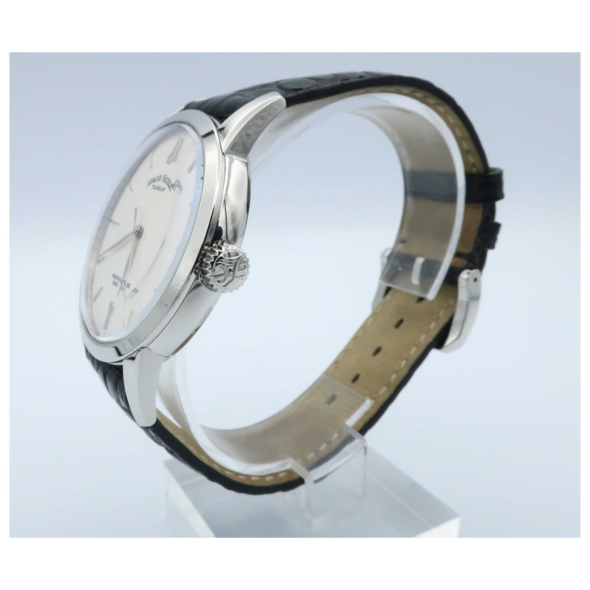 Armand Nicolet L10 Men's Manual-Wind Watch 9670A-AG-P670NR1-SD - Image #4