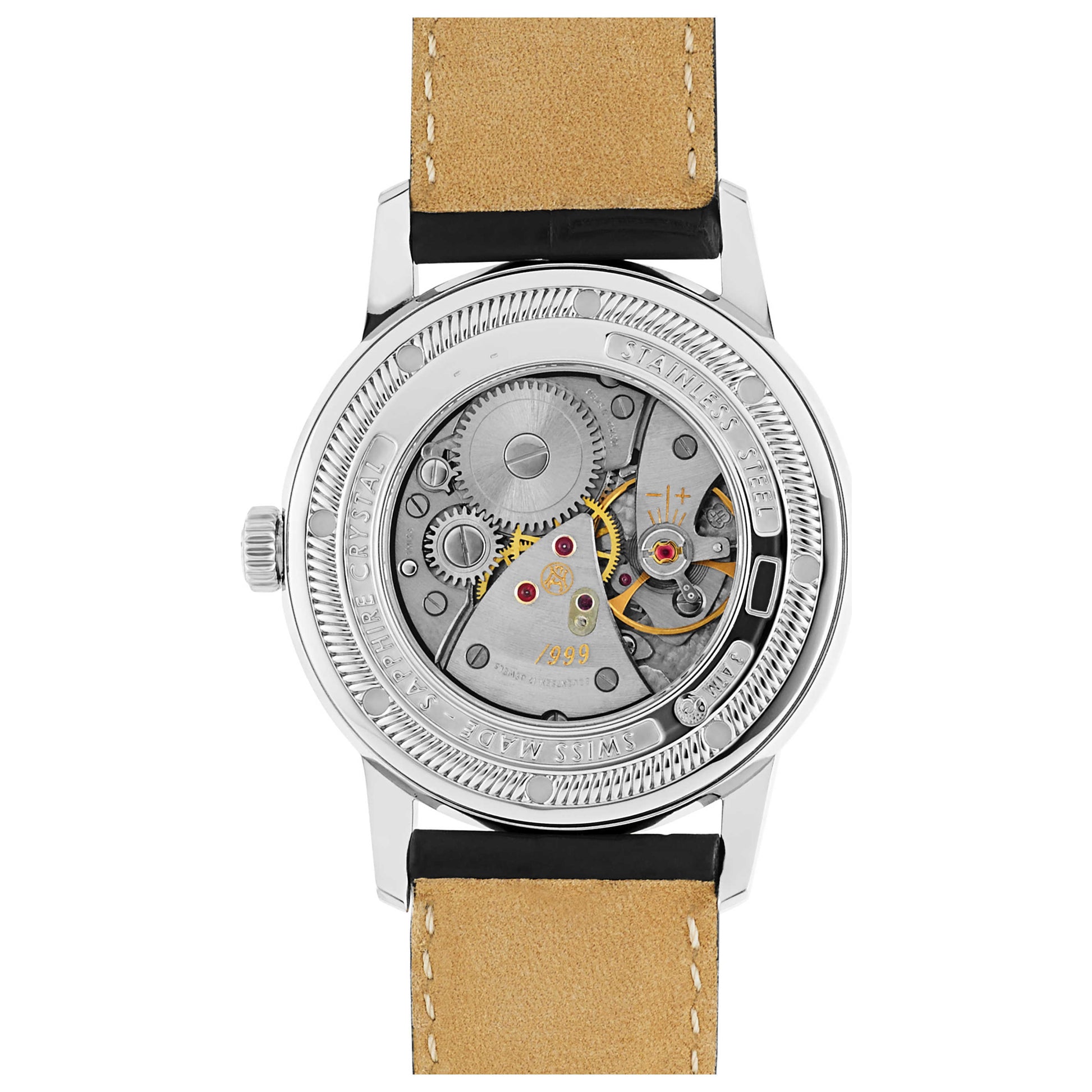 Armand Nicolet L10 Men's Manual-Wind Watch 9670A-AG-P670NR1 - Image #2