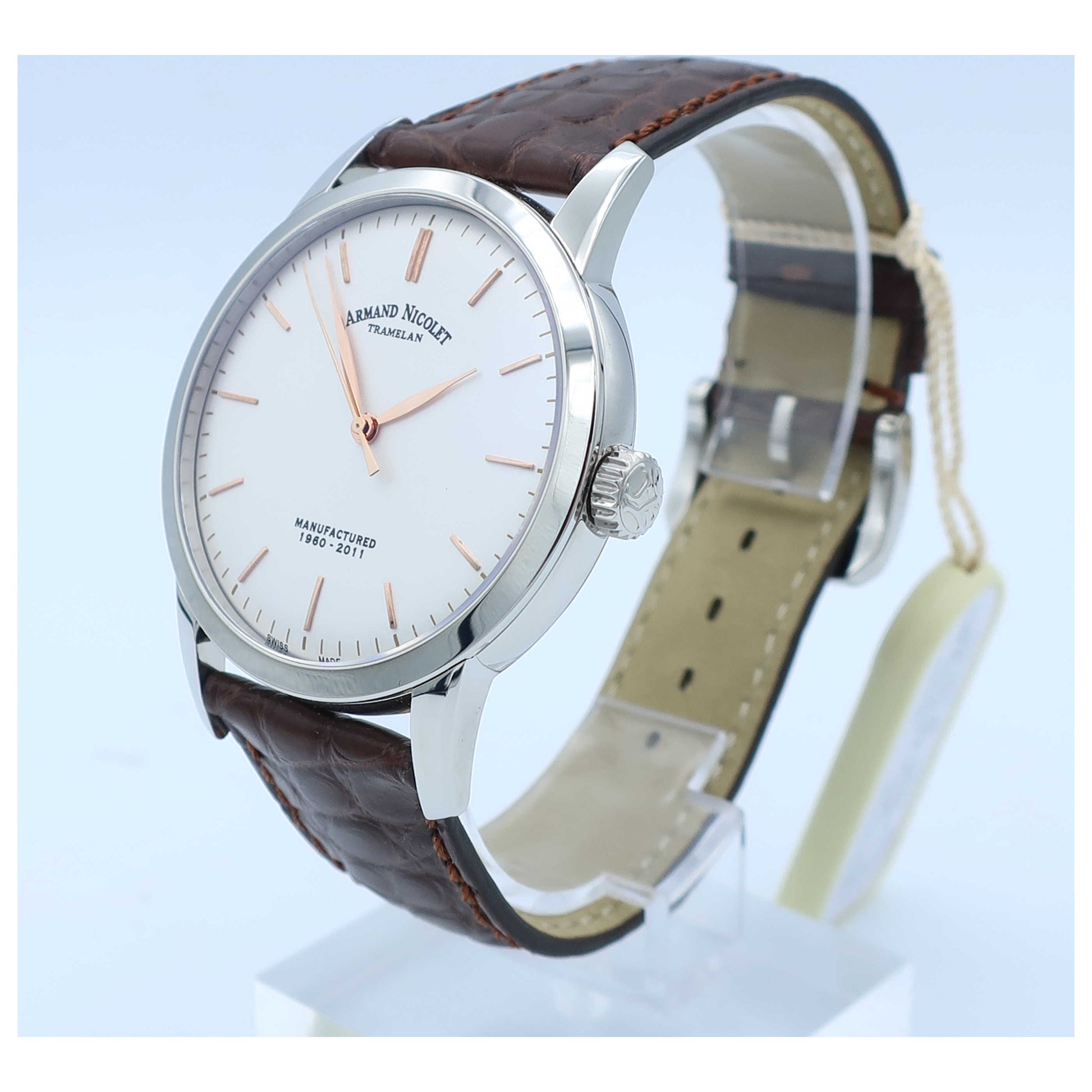 Armand Nicolet L10 Men's Manual-Wind Watch 9670A-AS-P670MR1-SD - Image #4