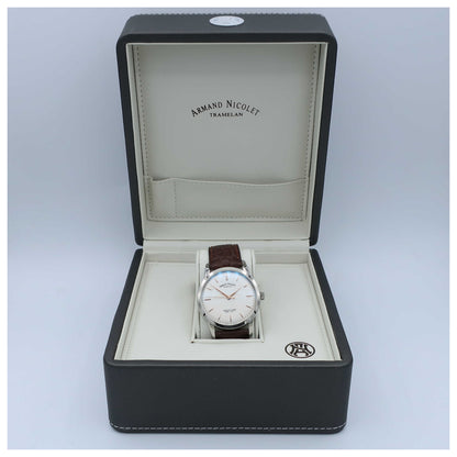 Armand Nicolet L10 Men's Manual-Wind Watch 9670A-AS-P670MR1-SD - Image #6