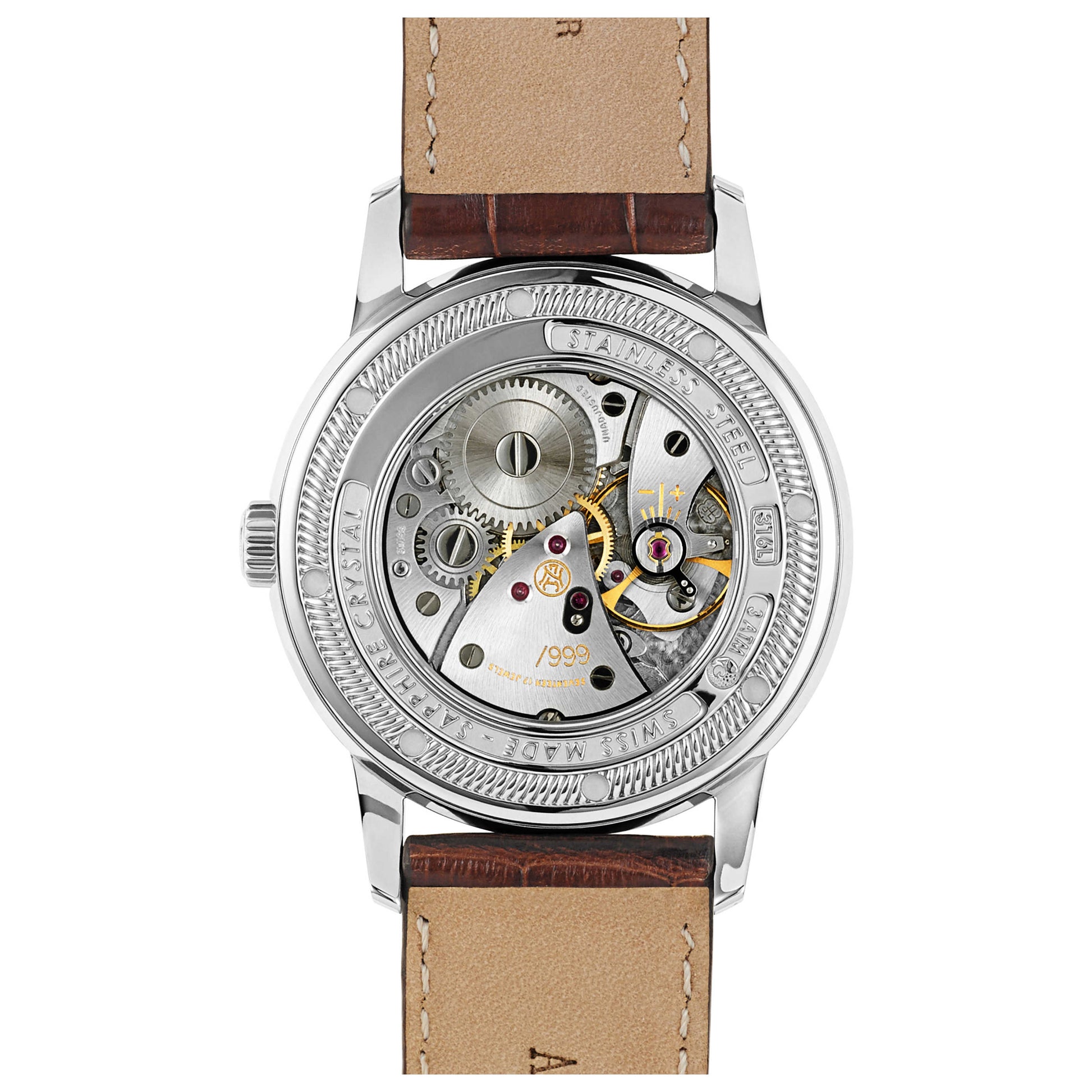 Armand Nicolet L10 Men's Manual-Wind Watch 9670A-AS-P670MR1 - Image #2