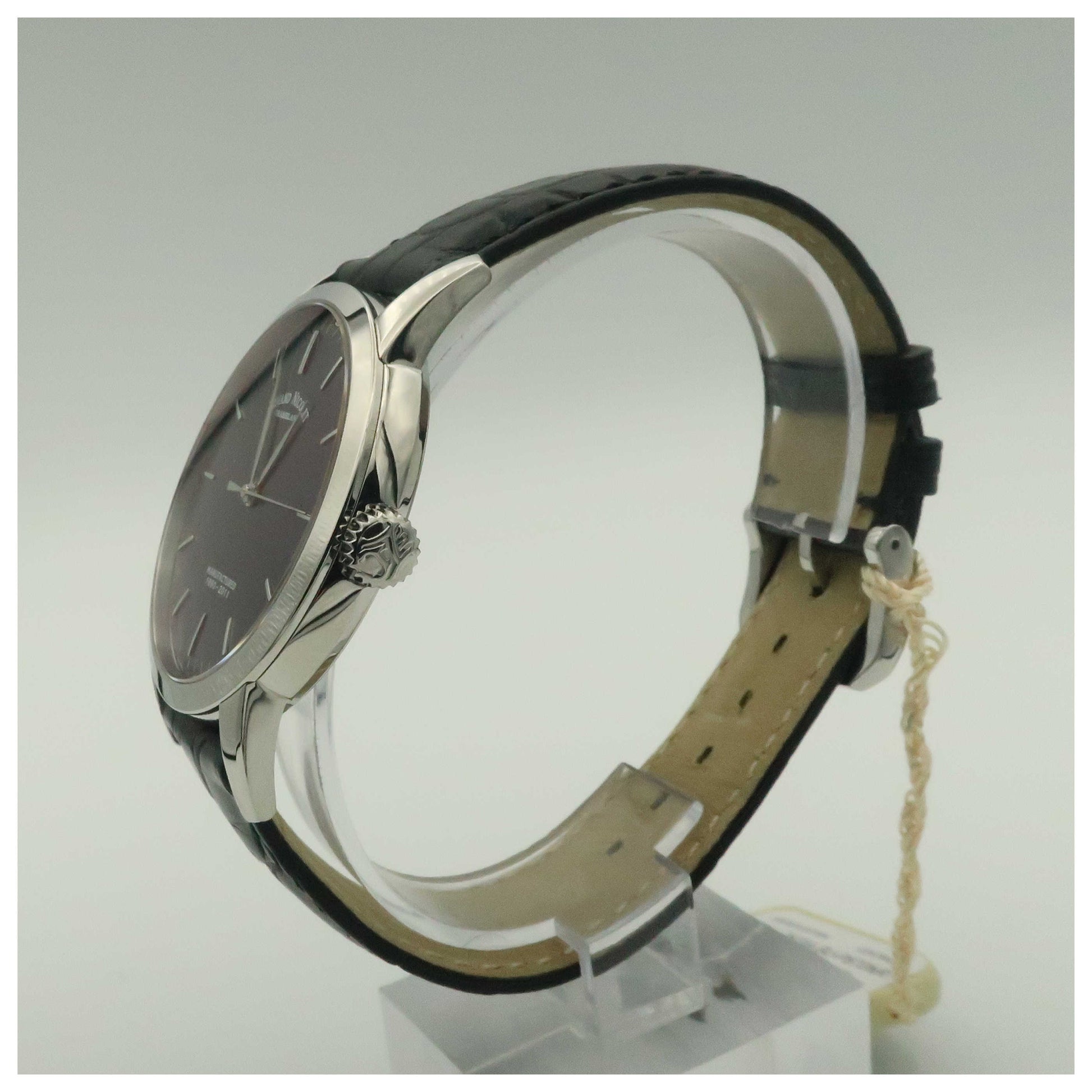 Armand Nicolet L10 Men's Manual-Wind Watch 9670A-BU-P670NR1-SDV - Image #4