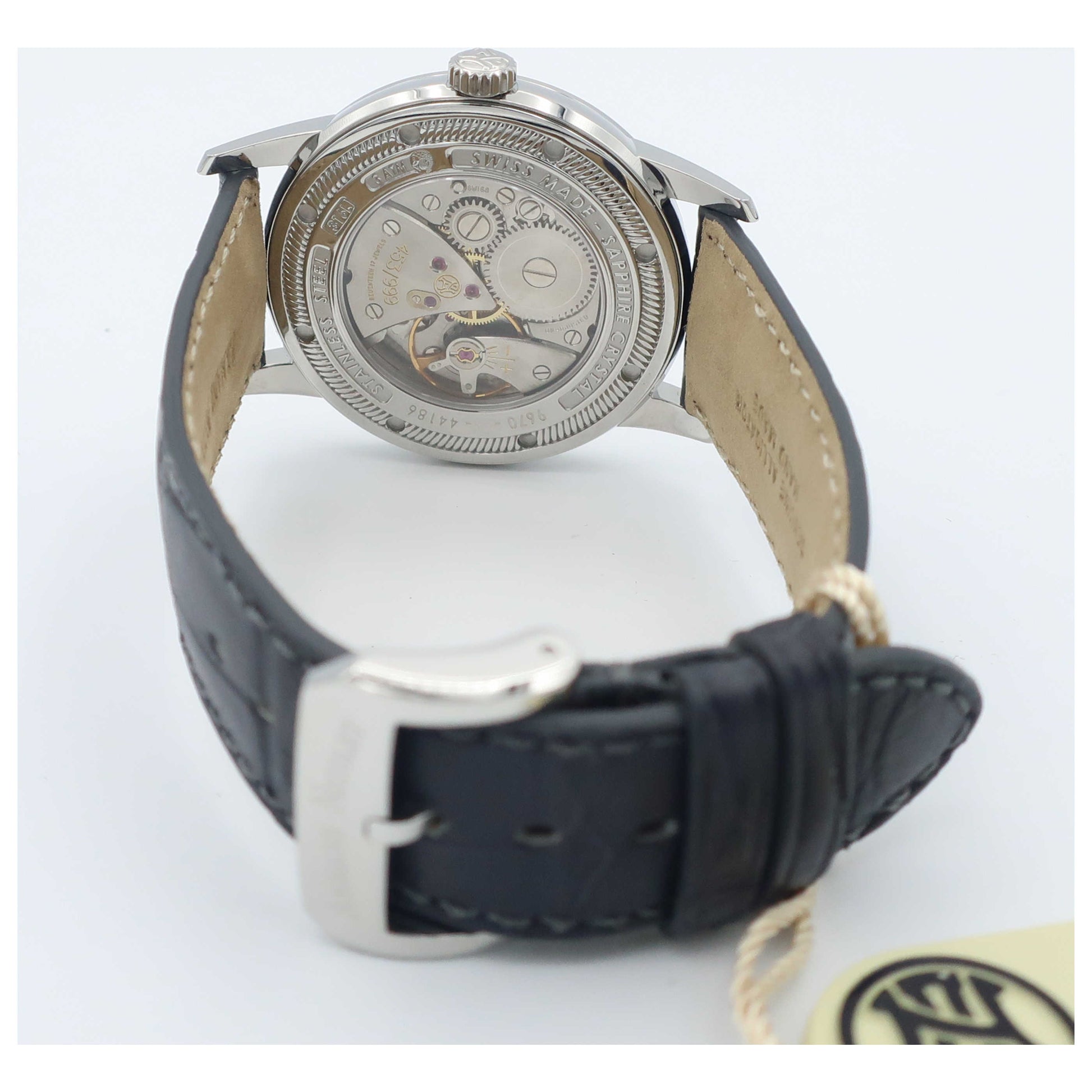 Armand Nicolet L10 Men's Manual-Wind Watch 9670A-GS-P670GR1-SD - Image #2