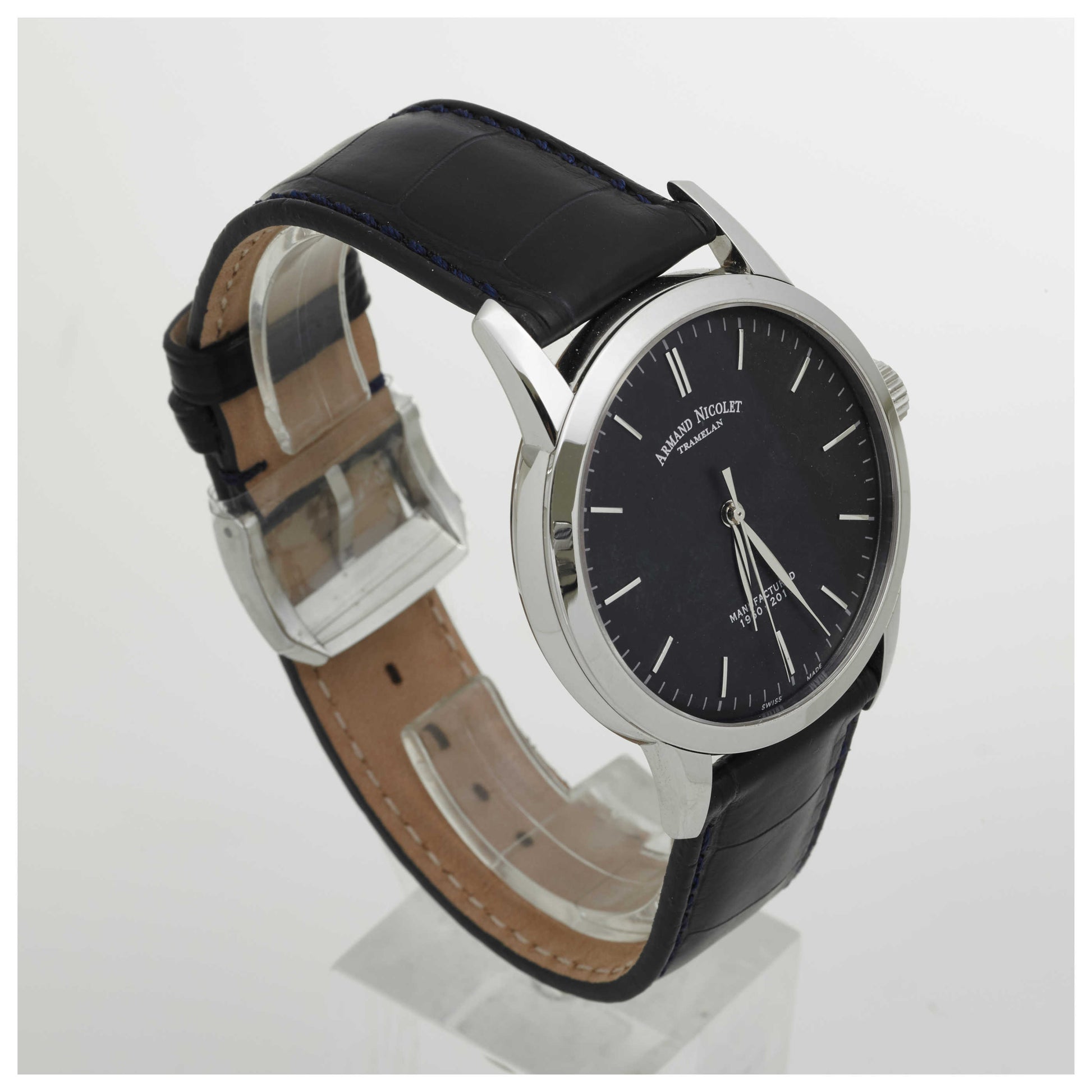 Armand Nicolet L10 Men's Manual-Wind Watch 9670A-NR-P670NR1-PO - Image #3