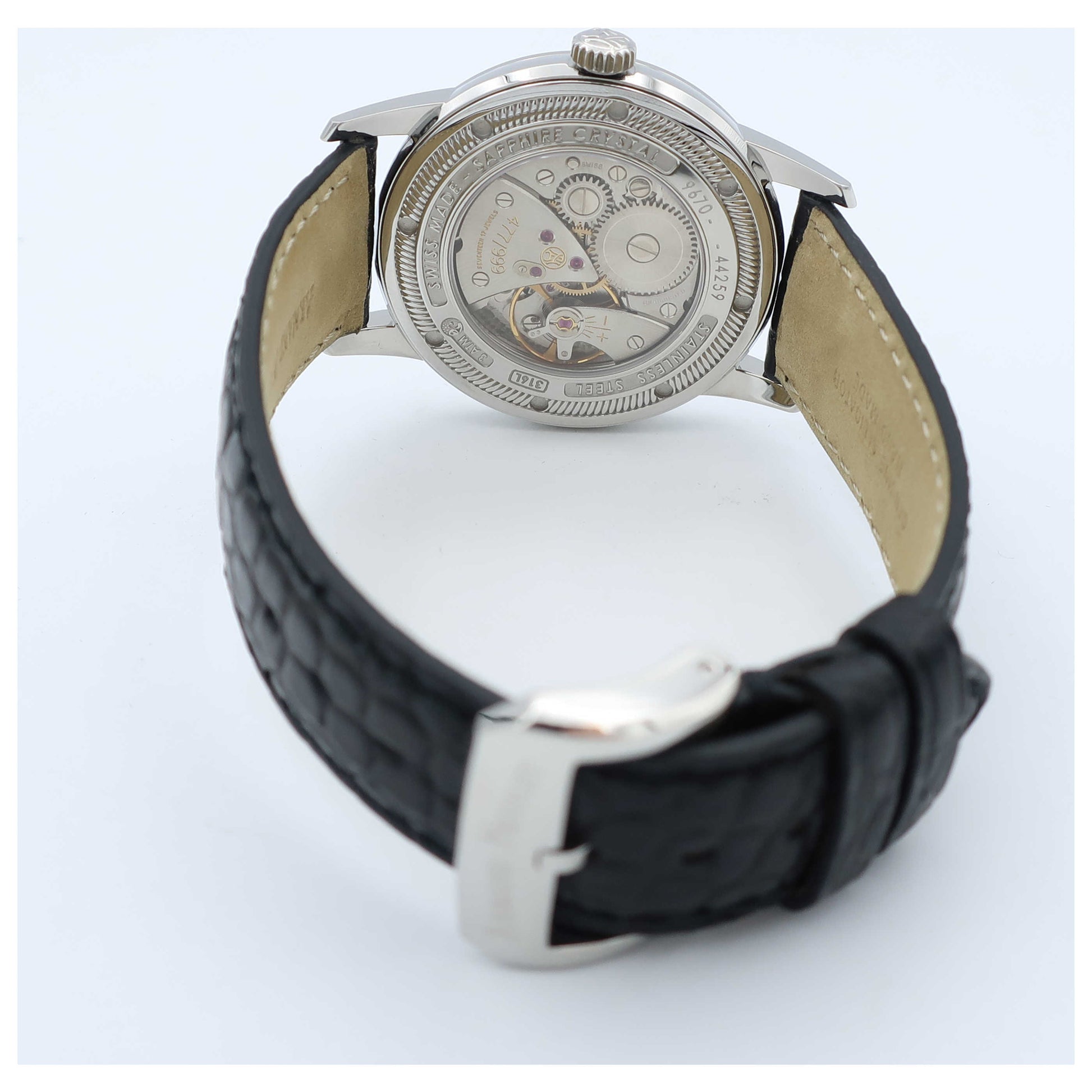 Armand Nicolet L10 Men's Manual-Wind Watch 9670A-NR-P670NR1-SD - Image #2