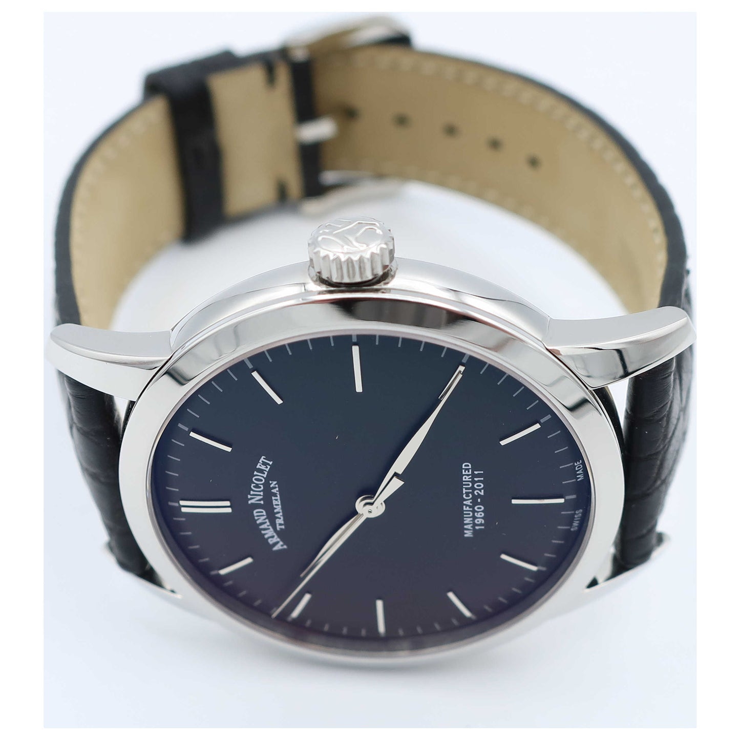 Armand Nicolet L10 Men's Manual-Wind Watch 9670A-NR-P670NR1-SD - Image #8