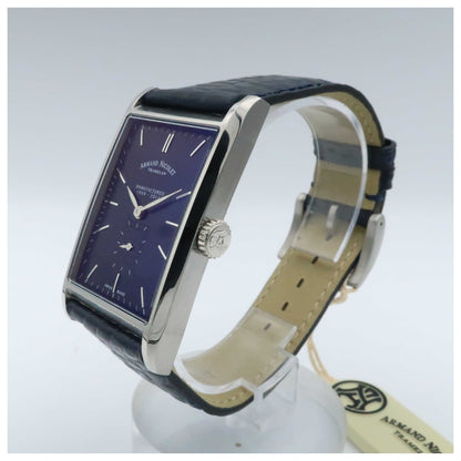 Armand Nicolet L11 Men's Manual-Wind Watch 9680A-BU-P680BU4-SD - Image #4