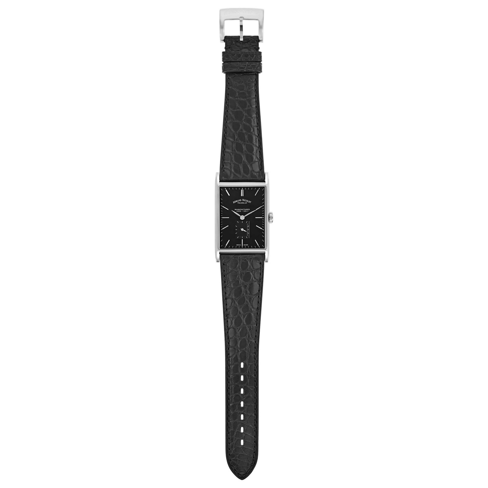 Armand Nicolet L11 Men's Manual-Wind Watch 9680A-NR-P680NR4 - Image #8