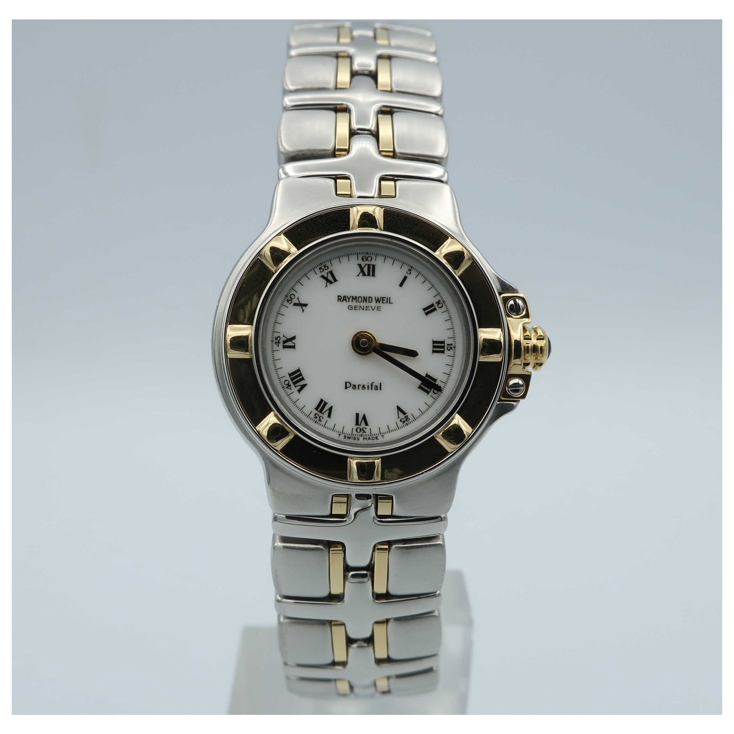 Front view of Raymond Weil Parsifal Women's Swiss Quartz (Battery-Powered) Watch 9690-WR-SD2