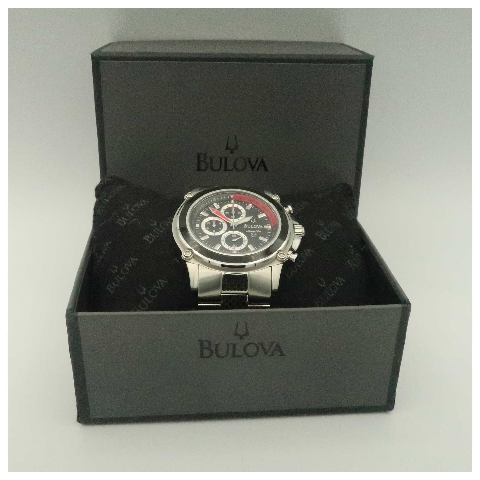 Bulova Marine Star Men's Watch 96A002-PO - Image #6