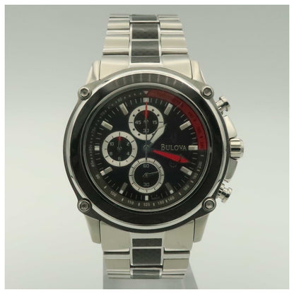 Front view of Bulova Marine Star Men's Watch 96A002-SDV