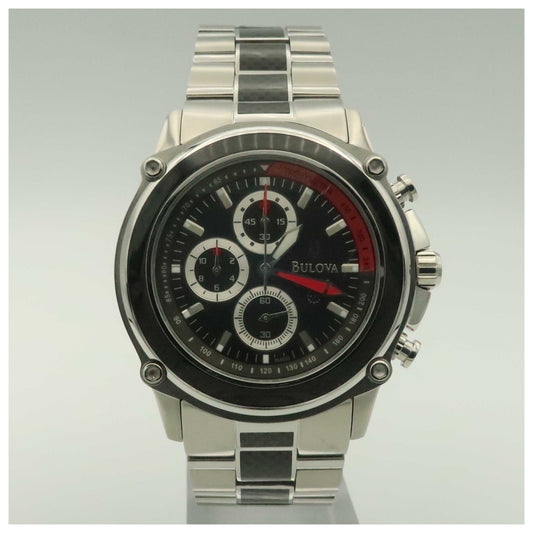 Front view of Bulova Marine Star Men's Watch 96A002-SDV