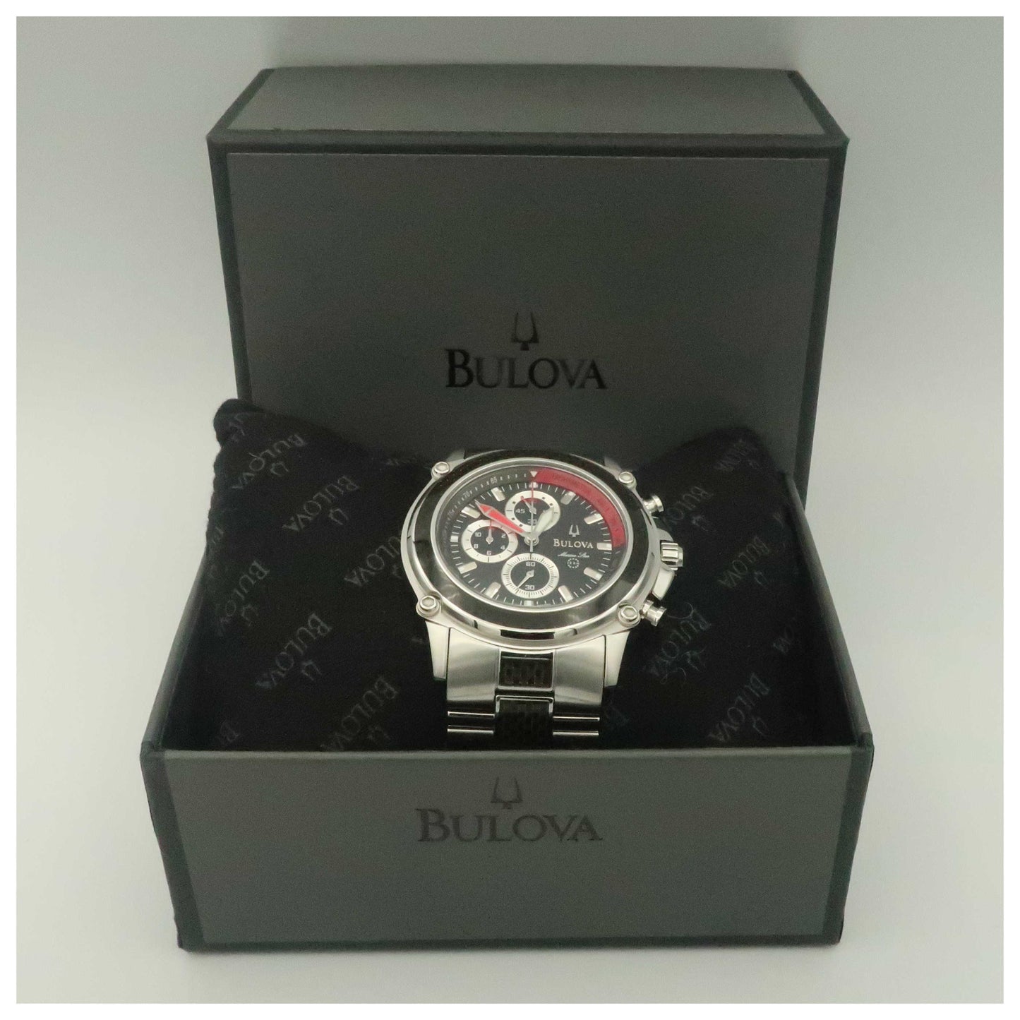 Bulova Marine Star Men's Watch 96A002-SD - Image #6