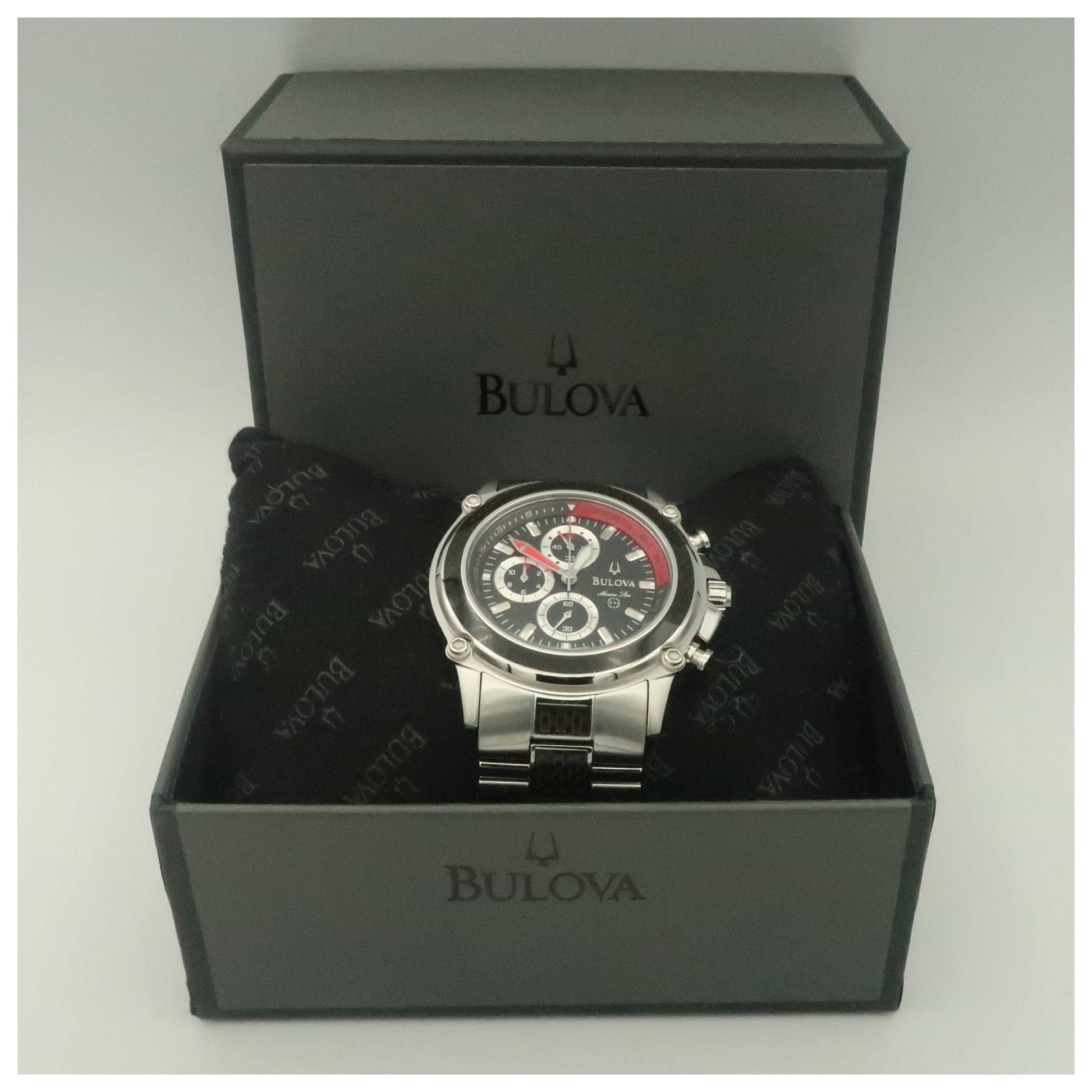 Bulova Marine Star Men's Watch 96A002-SD - Image #6