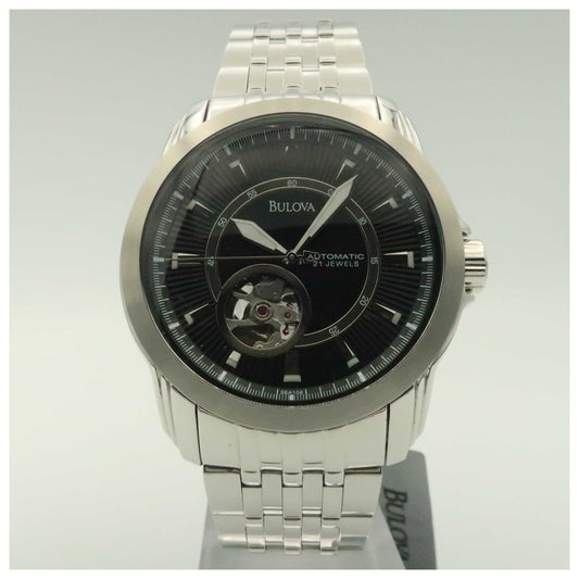 Front view of Bulova BVA Series Men's Automatic Watch 96A106-PO