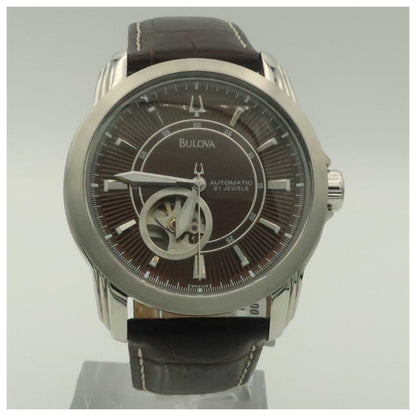 Front view of Bulova BVA Series Men's Automatic Watch 96A108-PO