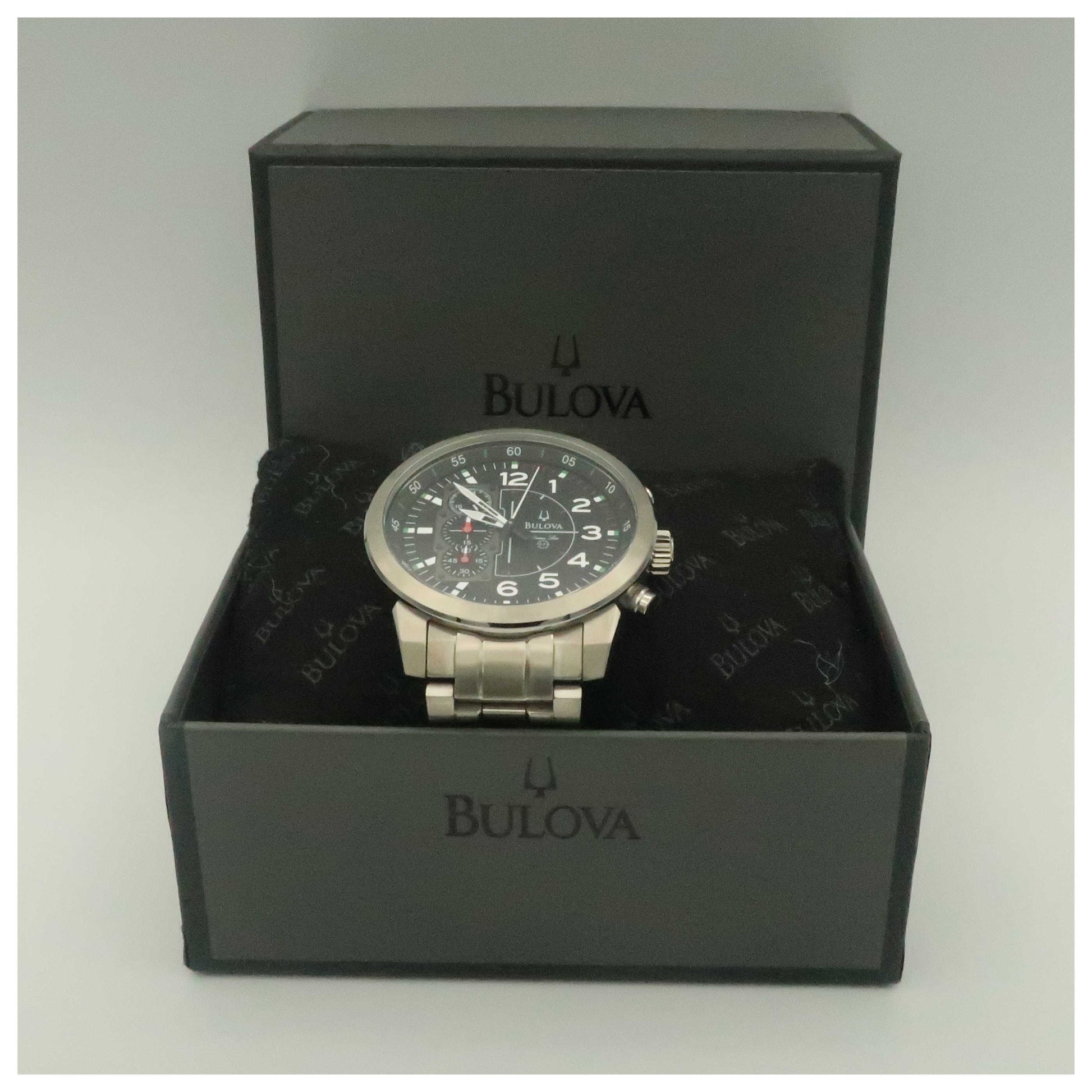 Bulova Marine Star Men's Quartz Watch 96A116-PO - Image #6