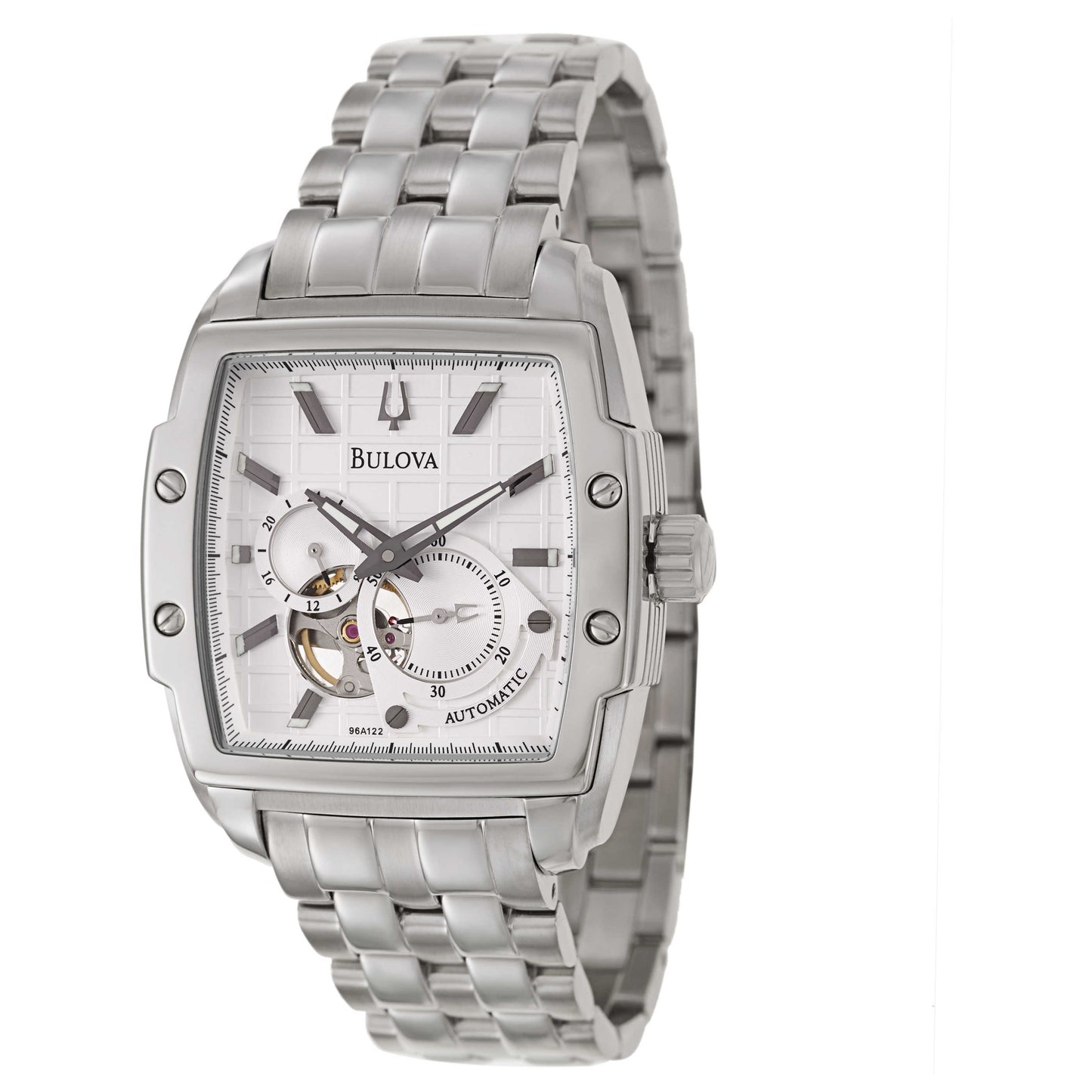 Front view of Bulova BVA Series Men's Automatic Watch 96A122