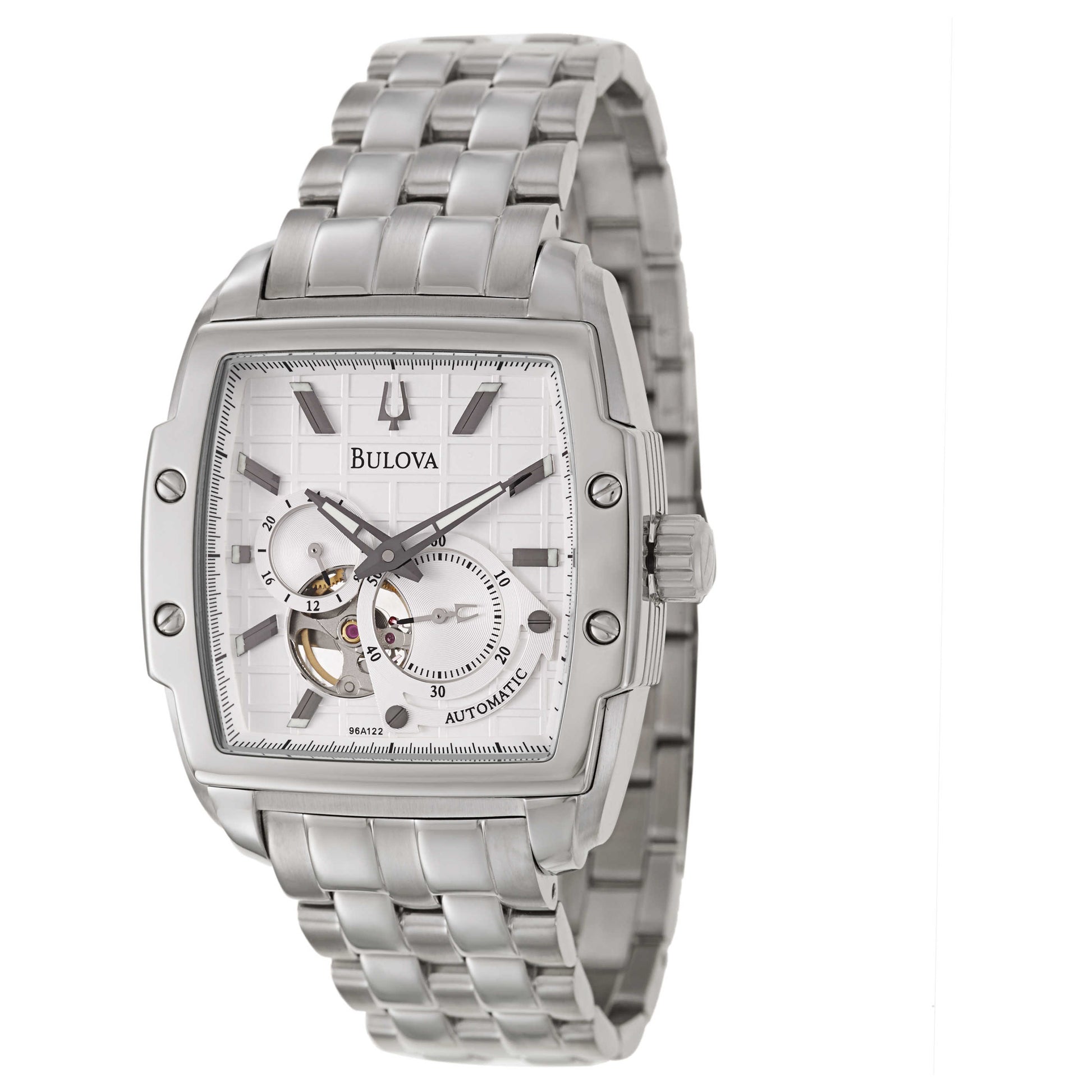 Front view of Bulova BVA Series Men's Automatic Watch 96A122