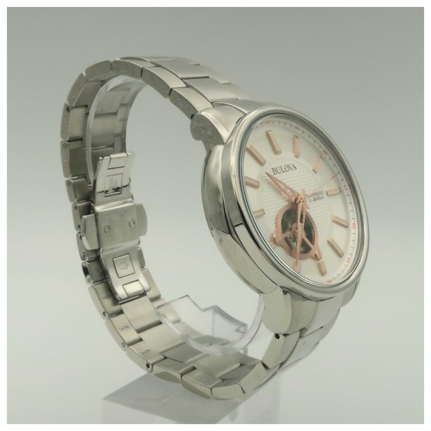 Bulova Automatic Men's Automatic Watch 96A143-PO - Image #3