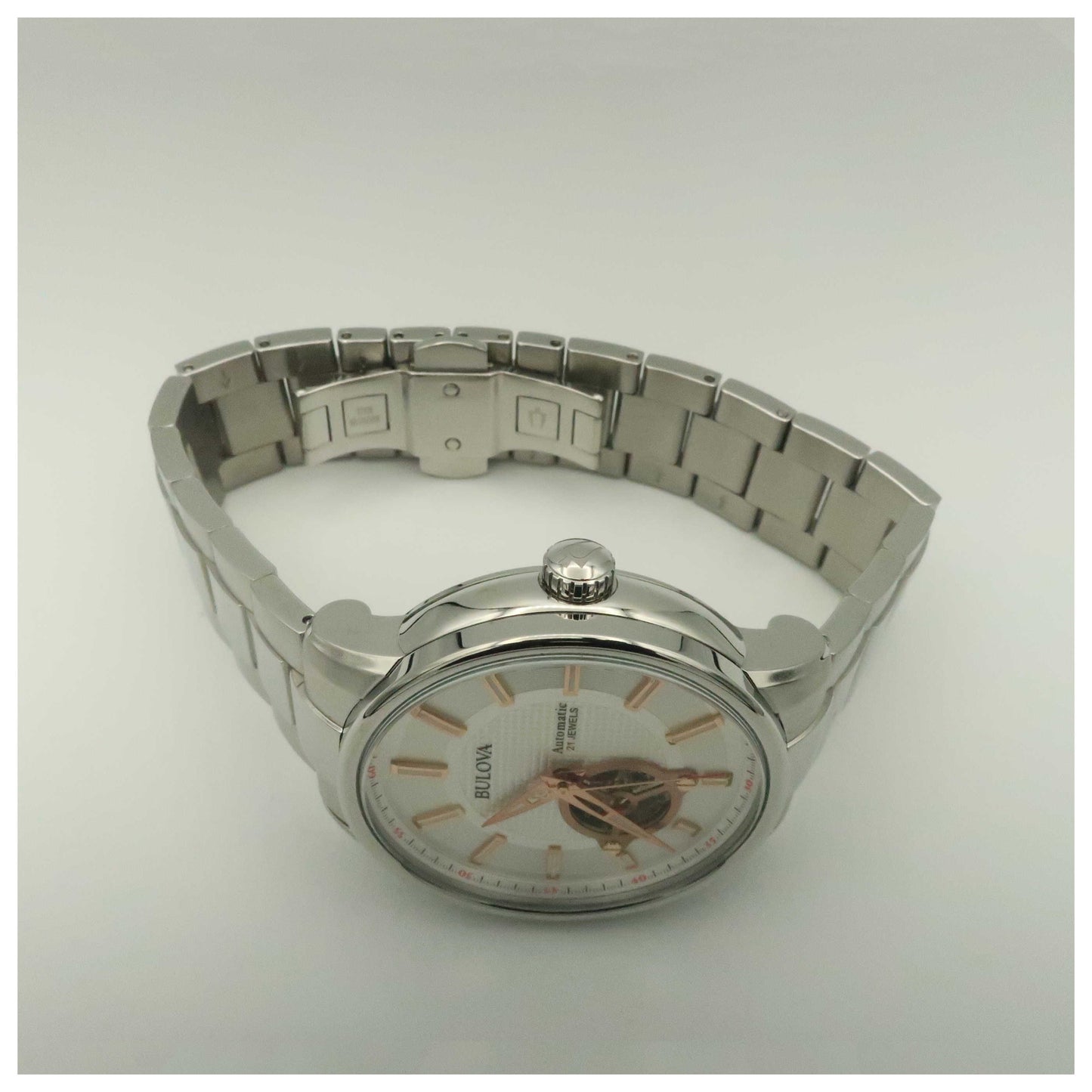 Bulova Automatic Men's Automatic Watch 96A143-PO - Image #8