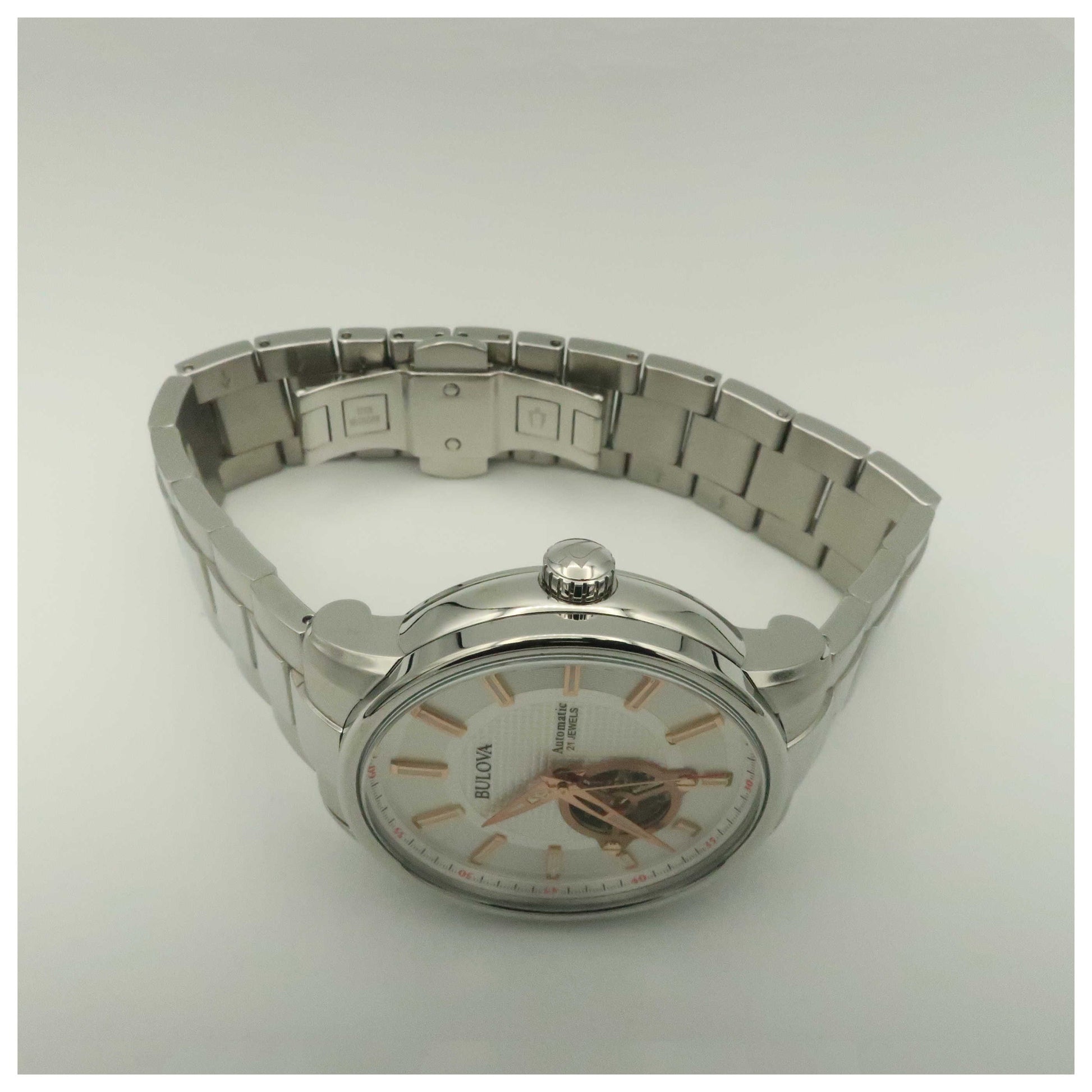 Bulova Automatic Men's Automatic Watch 96A143-PO - Image #8