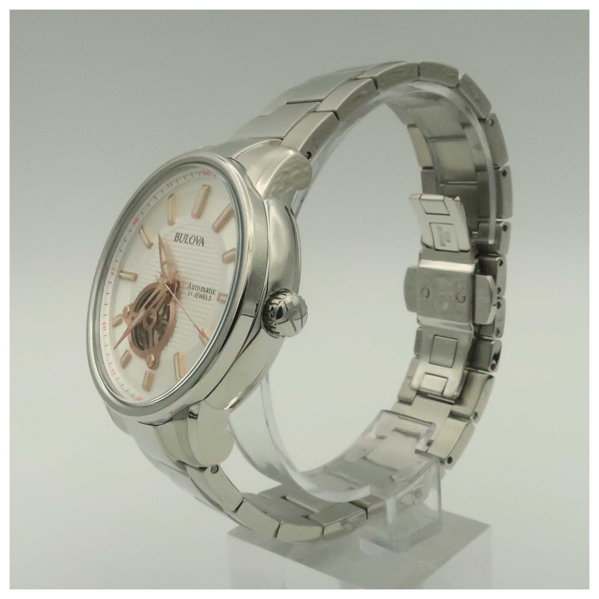 Bulova Automatic Men's Automatic Watch 96A143-PO - Image #4