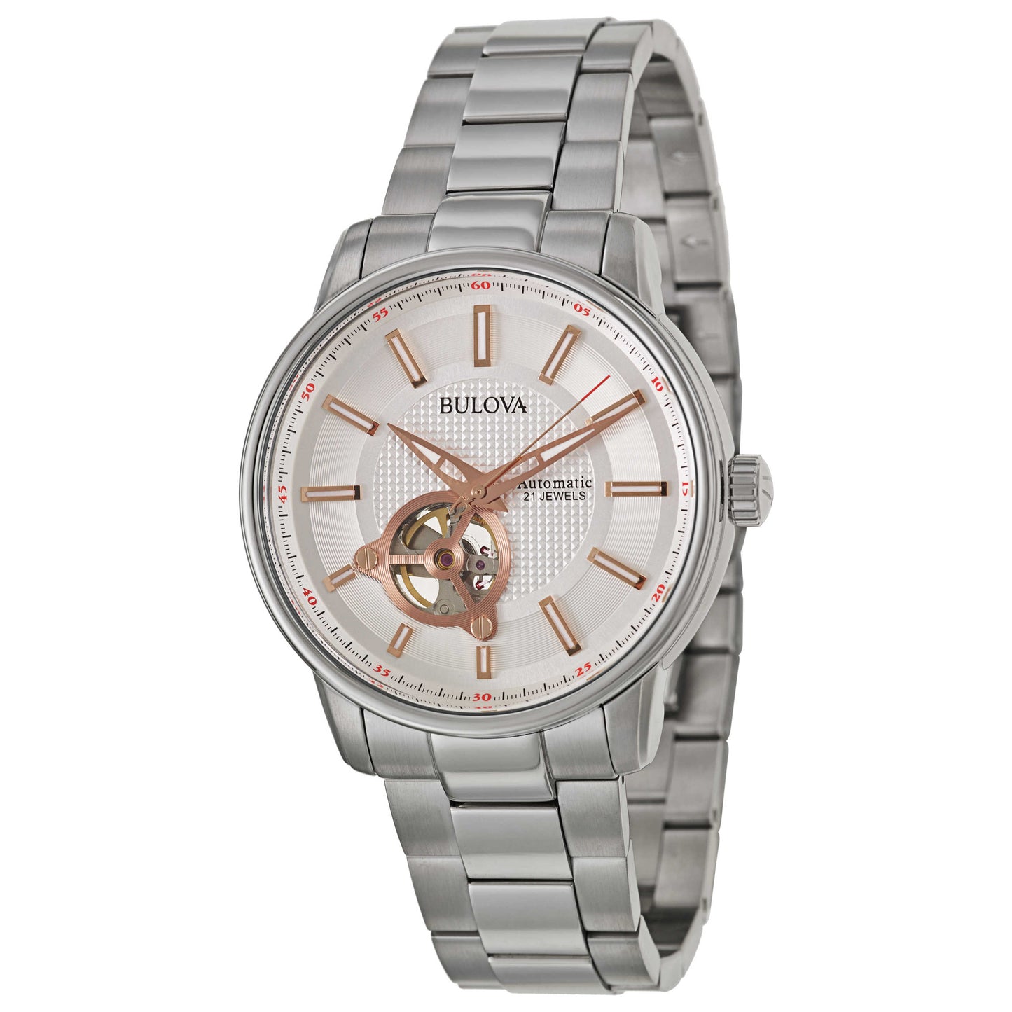 Front view of Bulova Automatic Men's Automatic Watch 96A143