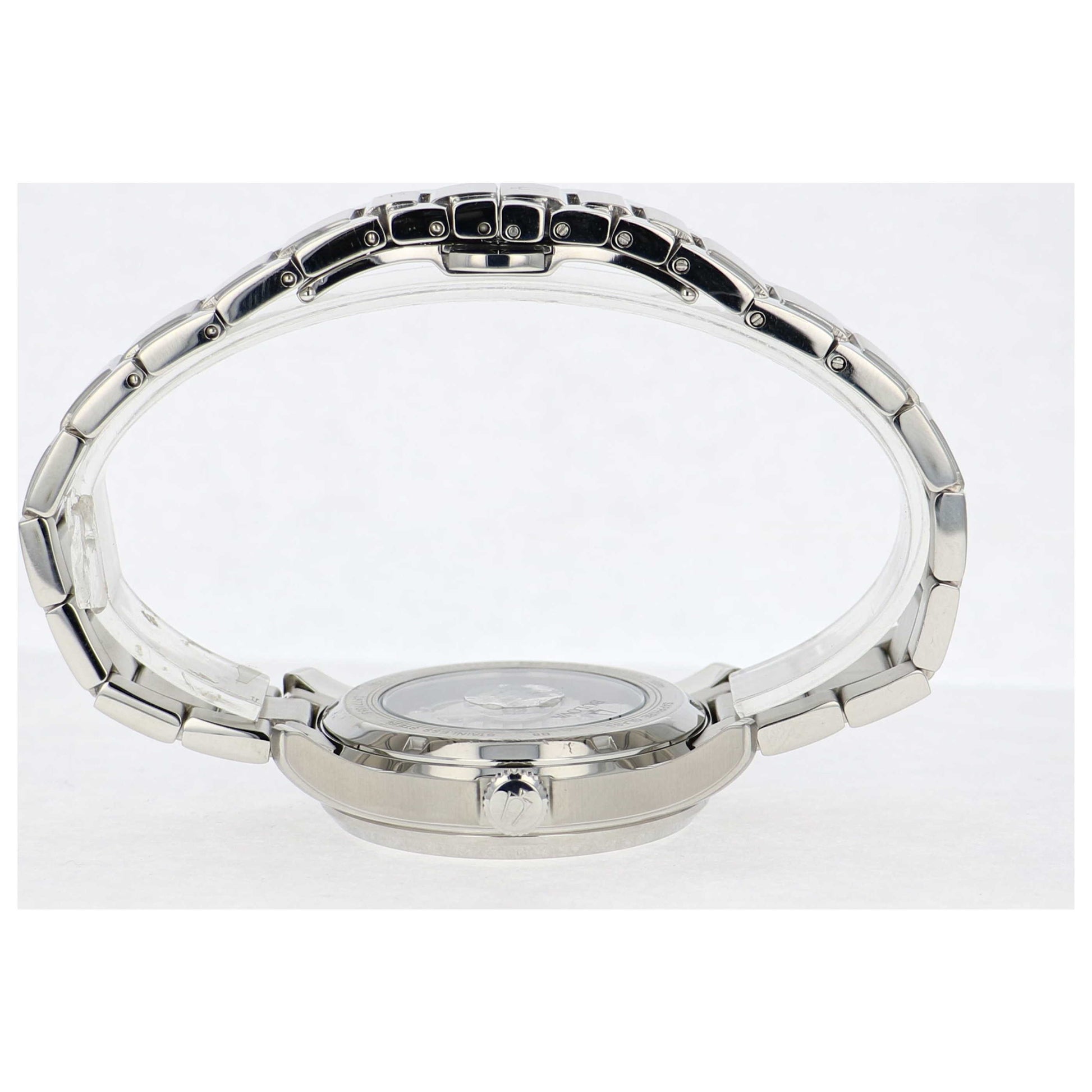 Back view of Bulova Wilton Men's Automatic Watch 96A207