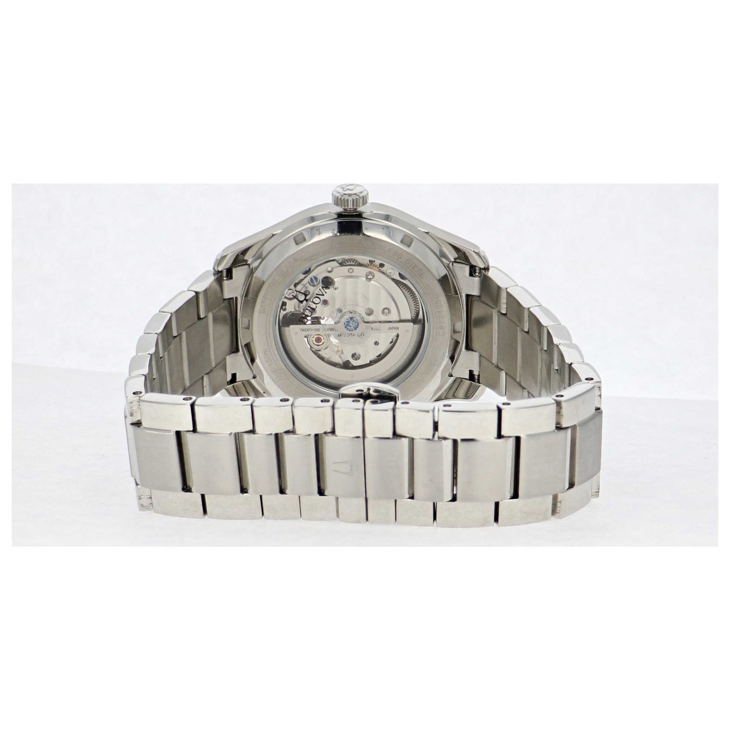 Right view of Bulova Wilton Men's Automatic Watch 96A207