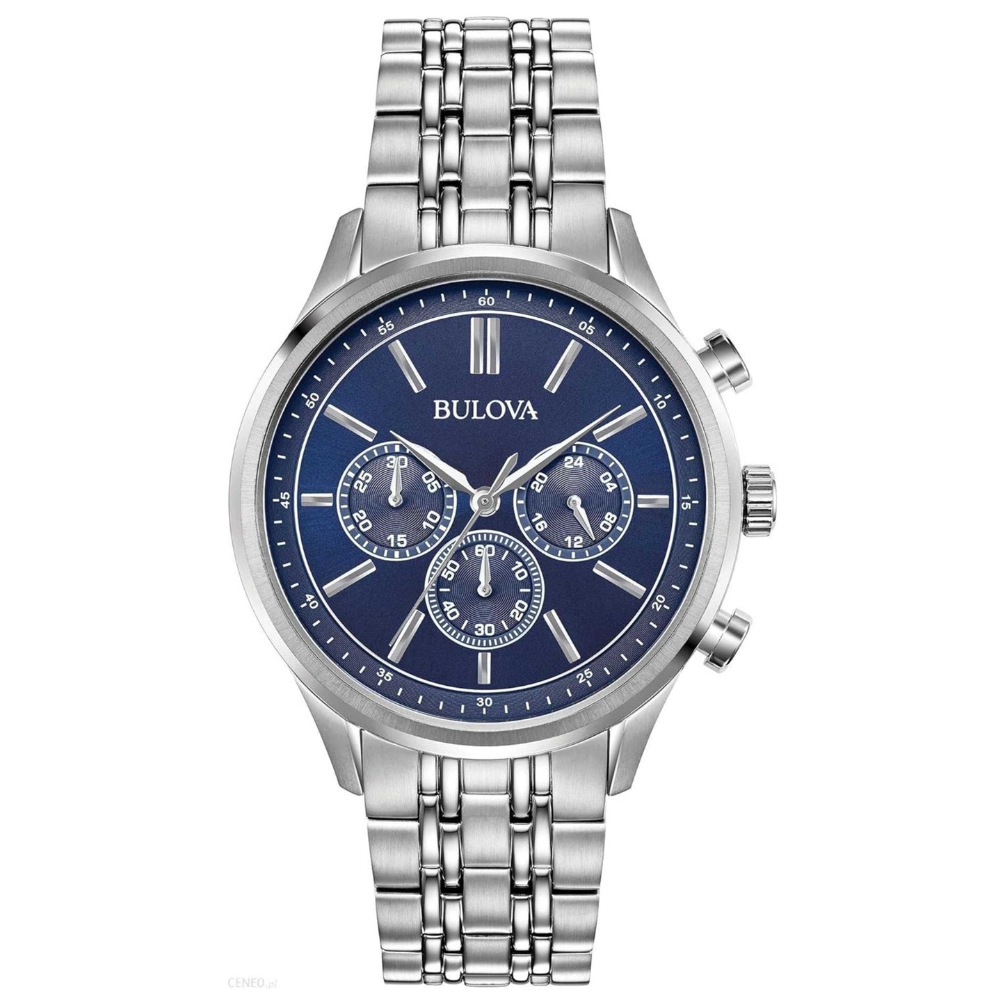 Front view of Bulova Classic Men's Quartz Watch 96A210