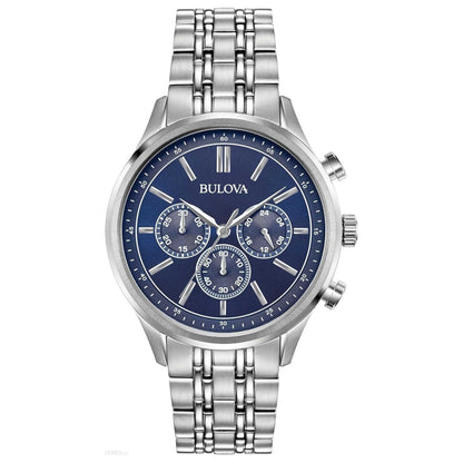 Front view of Bulova Classic Men's Quartz Watch 96A210