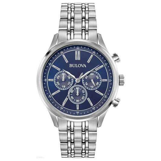 Front view of Bulova Classic Men's Quartz Watch 96A210