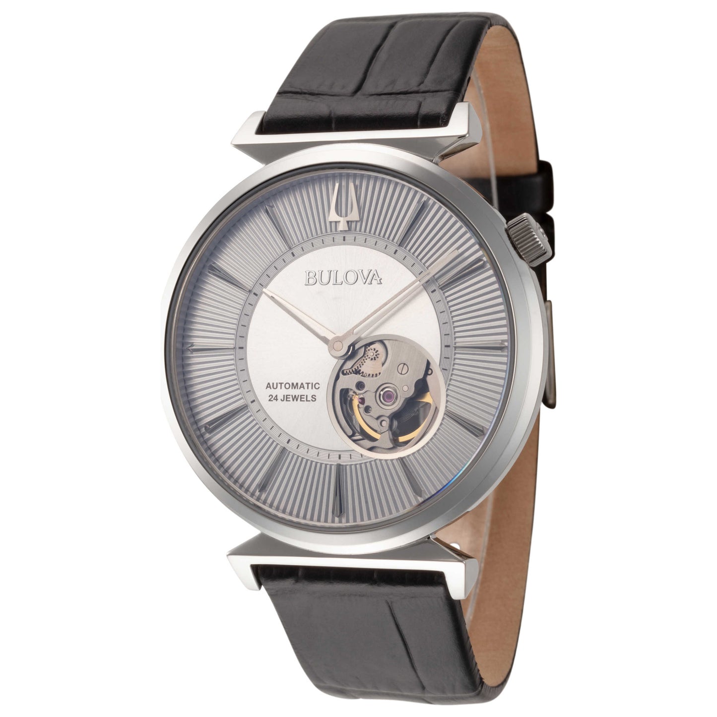 Front view of Bulova Regatta Men's Automatic Watch 96A240