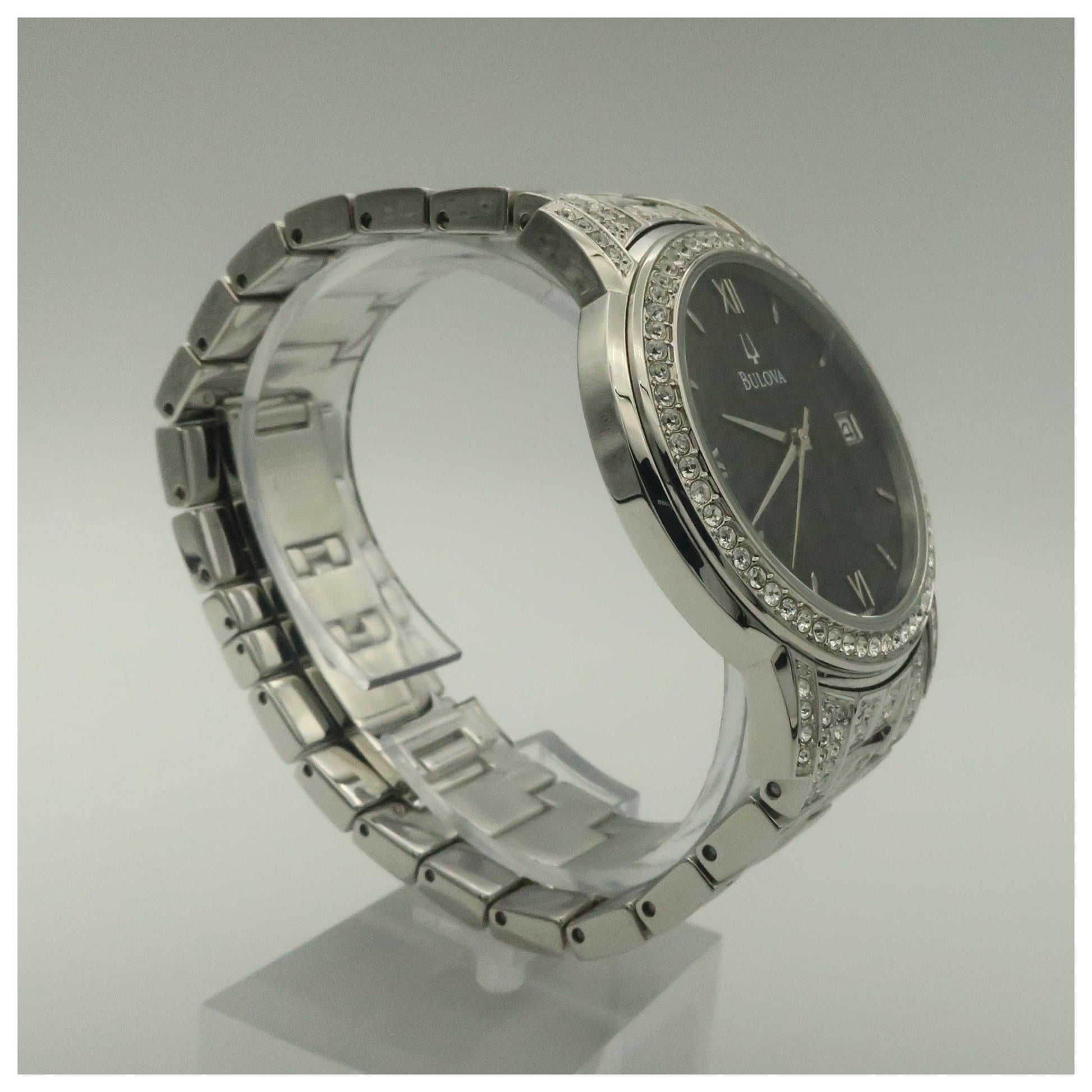 Bulova Crystal Men's Quartz Watch 96B011-PO - Image #3