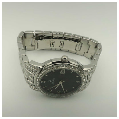 Bulova Crystal Men's Quartz Watch 96B011-PO - Image #8