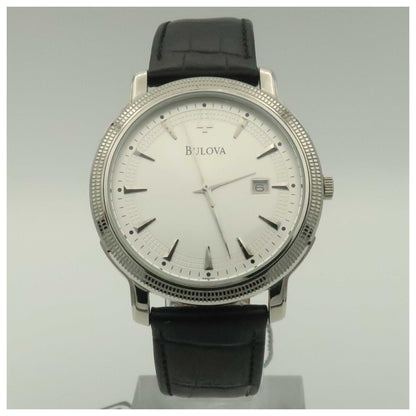 Front view of Bulova Dress Men's Quartz Watch 96B120-PO