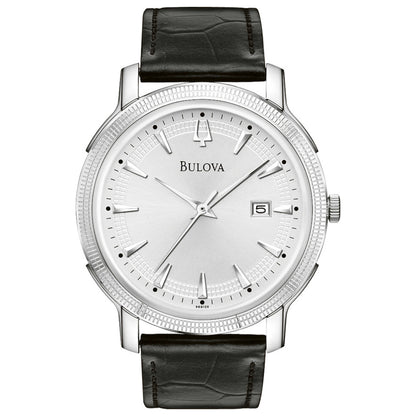 Front view of Bulova Dress Men's Quartz Watch 96B120