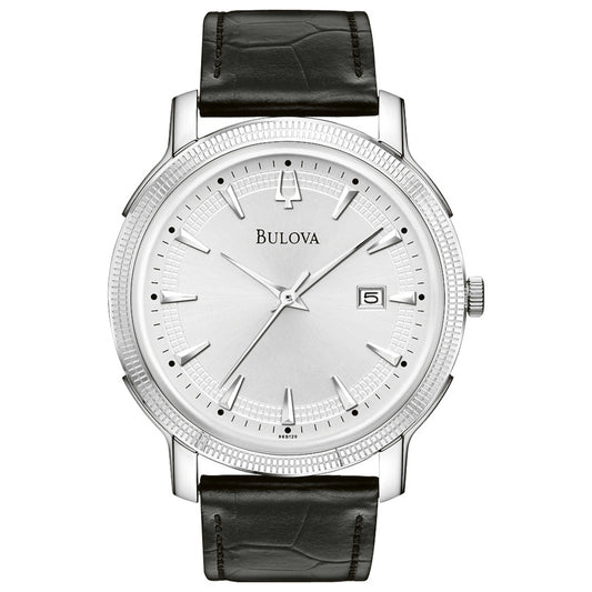 Front view of Bulova Dress Men's Quartz Watch 96B120