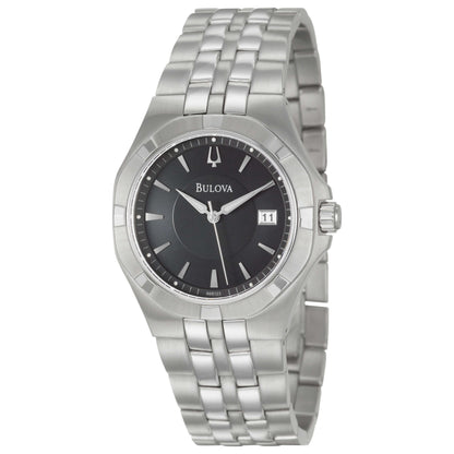 Front view of Bulova Dress Men's Japanese Quartz (Battery-Powered) Watch 96B123