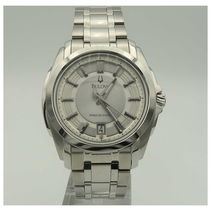 Front view of Bulova Precisionist Men's Japanese Quartz (Battery-Powered) Watch 96B130-SDV